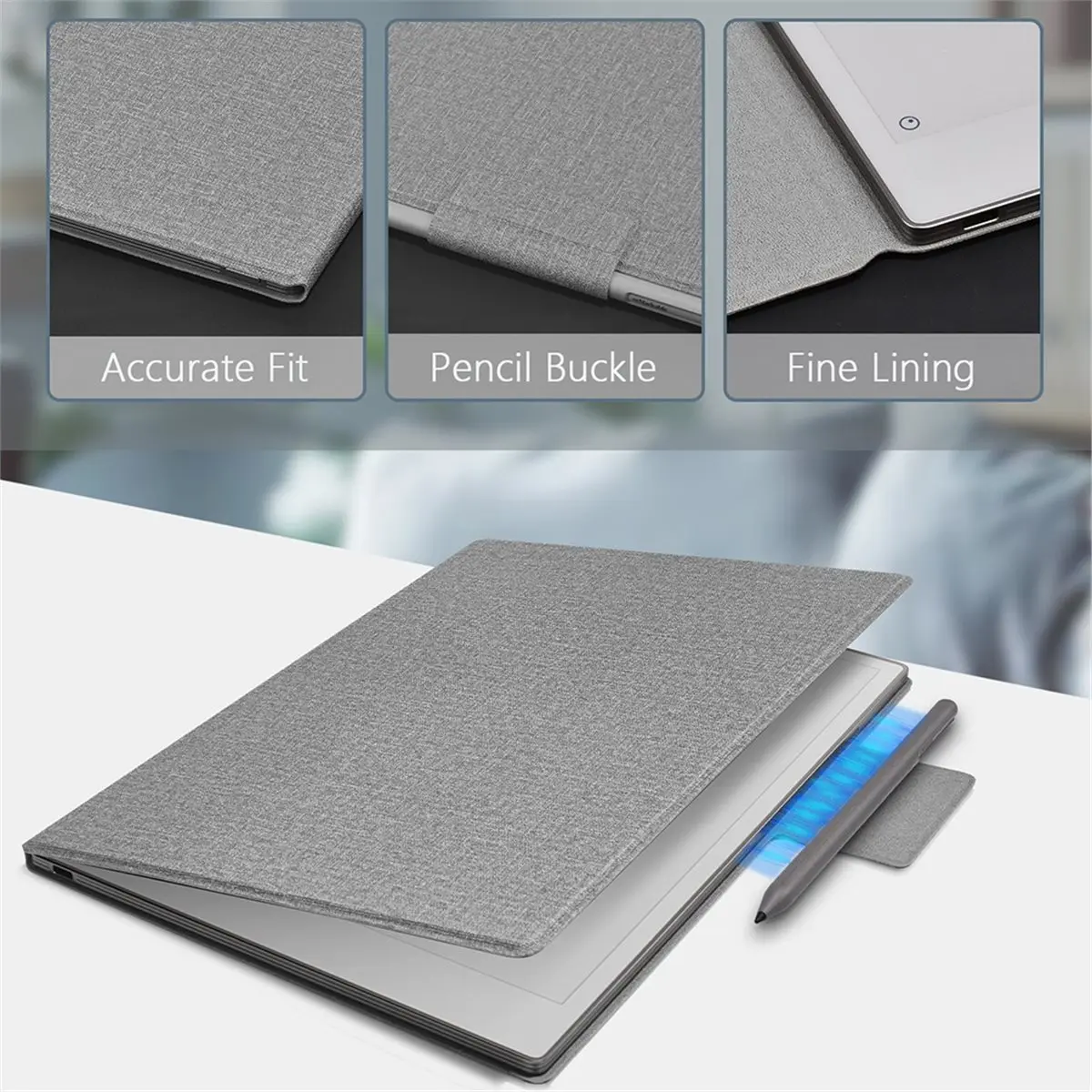 Promotion For Paper Pro Move Cover 7.3In Case EBook Case with Pencil Buckle Auto Sleep/Wake Slim Magnetic A