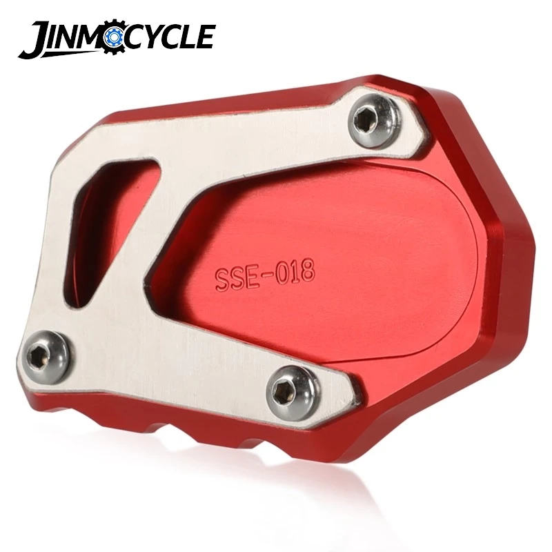 FOR SUZUKI V-Strom 800 DE V-Strom 1050 / DE 2023 2024 2025 Motorcycle Kickstand Foot Side Stand Extension Pad V-Strom 800 1050 6