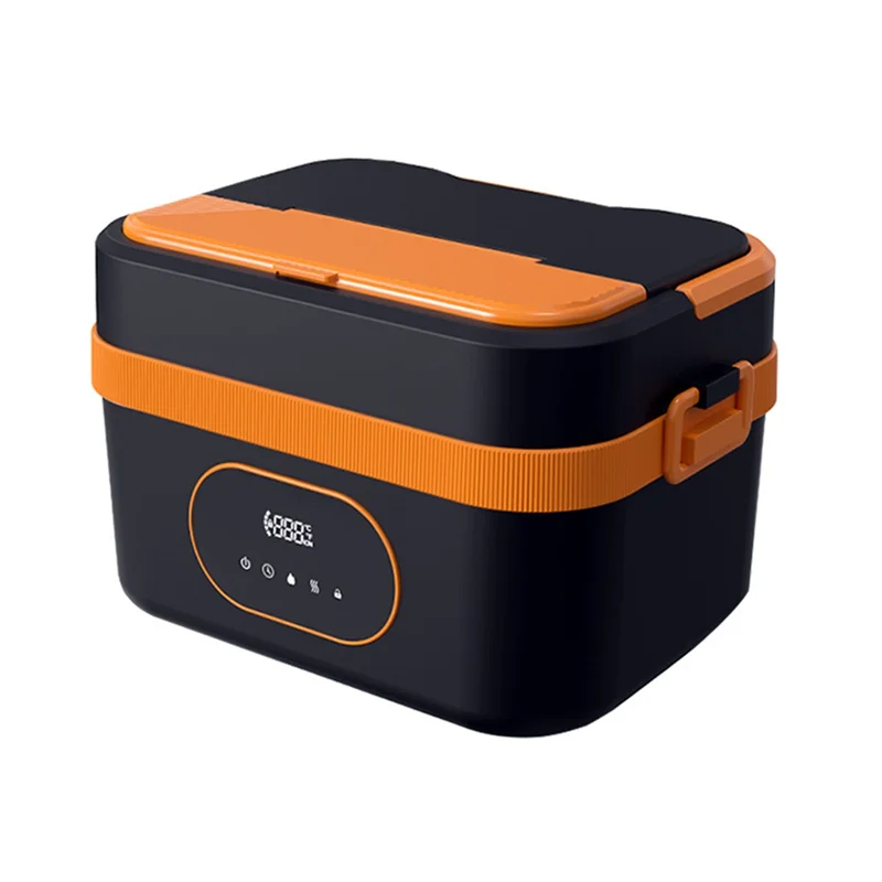 A74G-Electric Heated Lunch Box Rechargeable Portable Self-Heating Lunch Box Food Warmer 1.5L Container For Outdoor Office