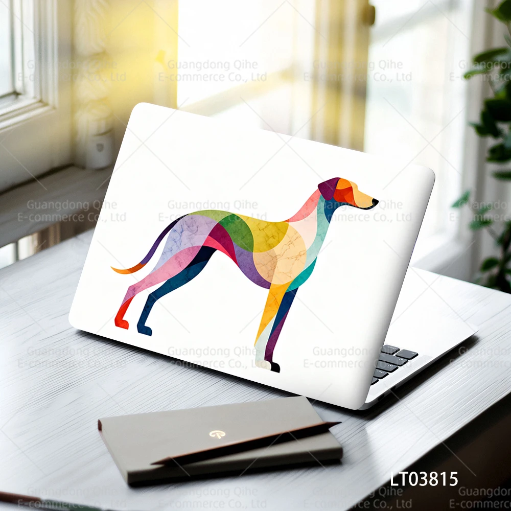 2 Pcs Waterproof & Wear-Resistant Self-Adhesive PVC Stickers, Bright Floral, Lamp & Animal Pattern Decals for Notebook