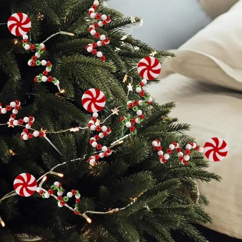 Púas navideñas, adornos de tallo curvo, forma de caramelo, adorno de piruleta navideña, diseño de escena, palos decorativos para invierno, Año Nuevo