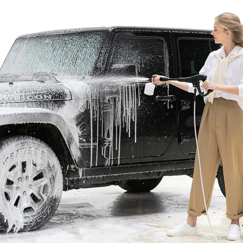 Portable Car Wash Machine High Pressure Water Pump Water Gun Wash Artifact 220V Home Automatic Washing Car Machine