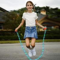 250cm/99in Luminous Jump Ropes Skipping Rope Cable For Kids Night Exercise Fitness Training Sports Skipping Line W2K3