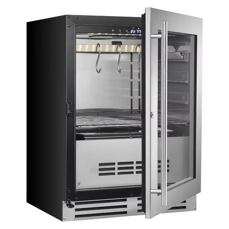 Beef Drying Chiller Cooler for Steak Fridge Display Meat Ageing Cheese Fridge Household Commercial Salami Display Fridge