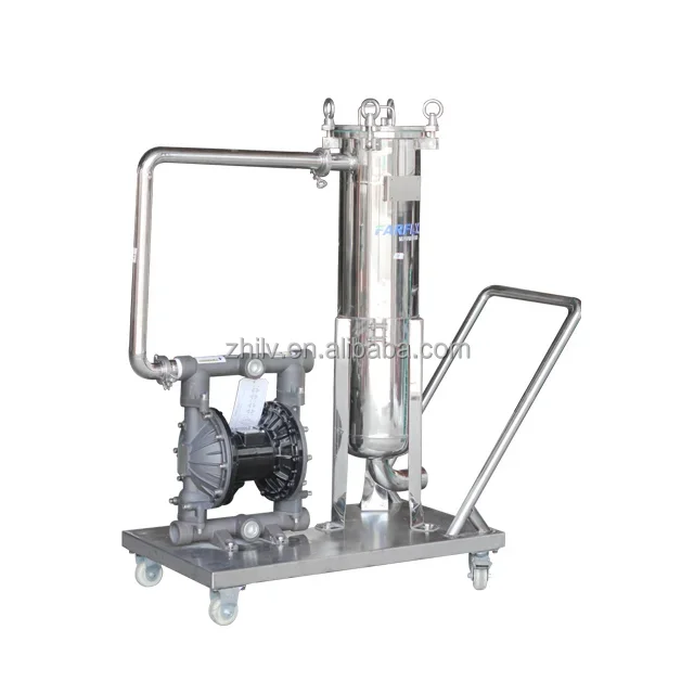 Zhilv Portable Chemicals Water Treatment Wine Beer Oil-Water Separation Single Bag Type Liquid Filtration