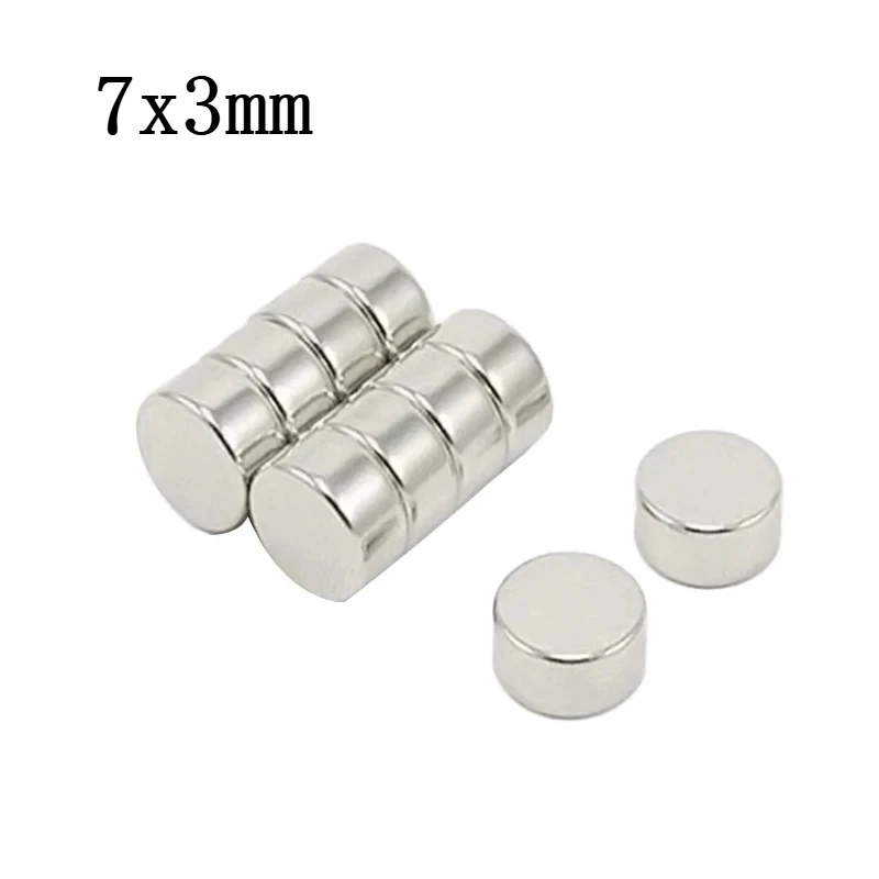 7x3 mm Powerful Magnets 7mmx3mm Small Round Magnet 7x3mm For Home Refrigerators, Offices DIY 7*3 mm