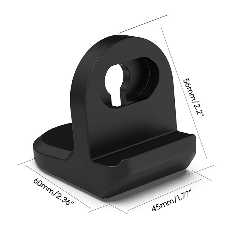 แท่นวางแบบ Charger smartwatch สำหรับแท่นวางซิลิโคนที่ชาร์จอัลตร้าทีเร็กซ์เหล็กยึดเสาแท่นชั้นวาง