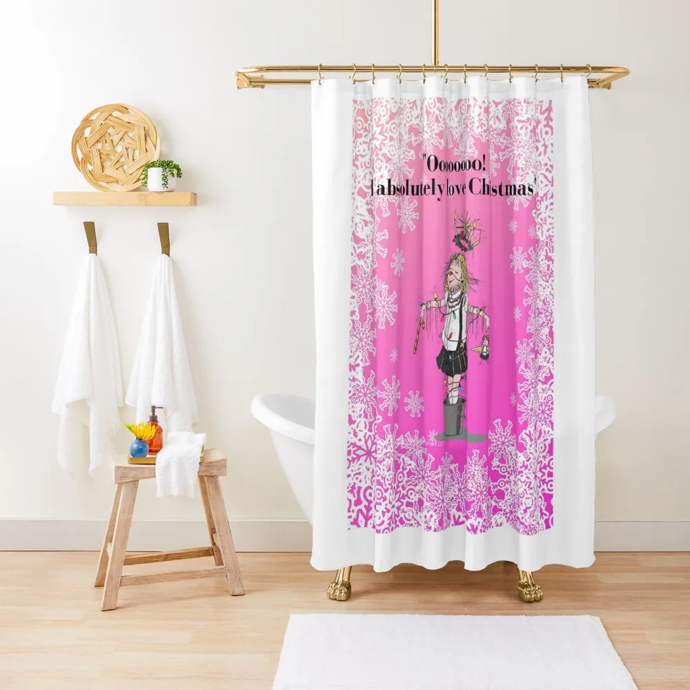 

Eloise at Christmas Shower Curtain Toilet Accessories Bathroom For Bathrooms Bathroom For Shower Waterproof Shower Curtain