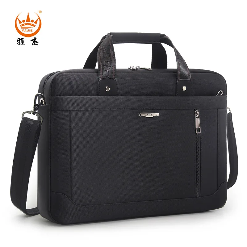

Briefcase New Men's Business Tote Bag Oxford Cloth Shoulder Bag 15.6 inch