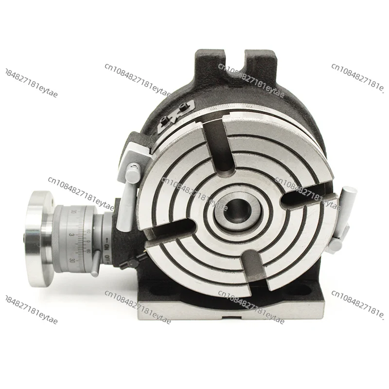 HV6 150mm High Precision Vertical Horizontal Milling Machine Turntable for 4th Axis