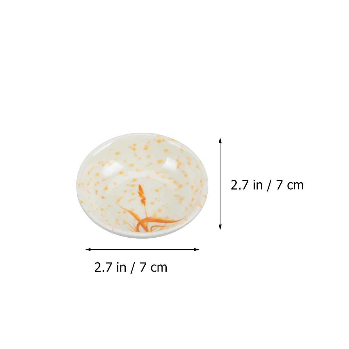 

6pcs Sauce Plates Condiment Dipping Dish Dish Dipping Container Seasoning Sauce Container Bowl Kitchen Barware