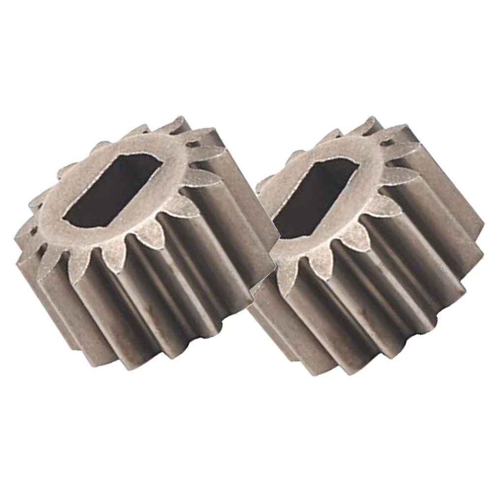 2pcs High Durability Pinion Gears Made from Metal Materials for Optimal Functionality Across Various Applications