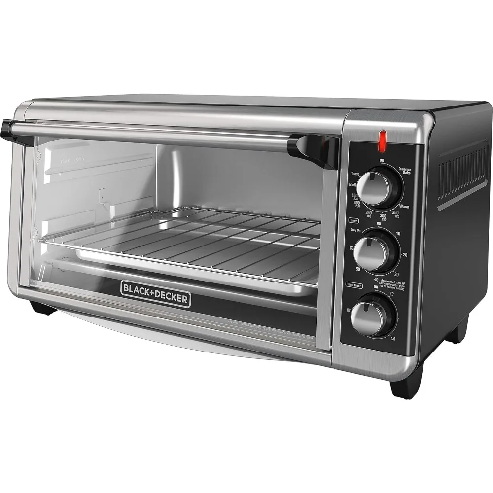 8-Slice Extra Wide Convection Toaster Oven, TO3250XSB, Fits 9