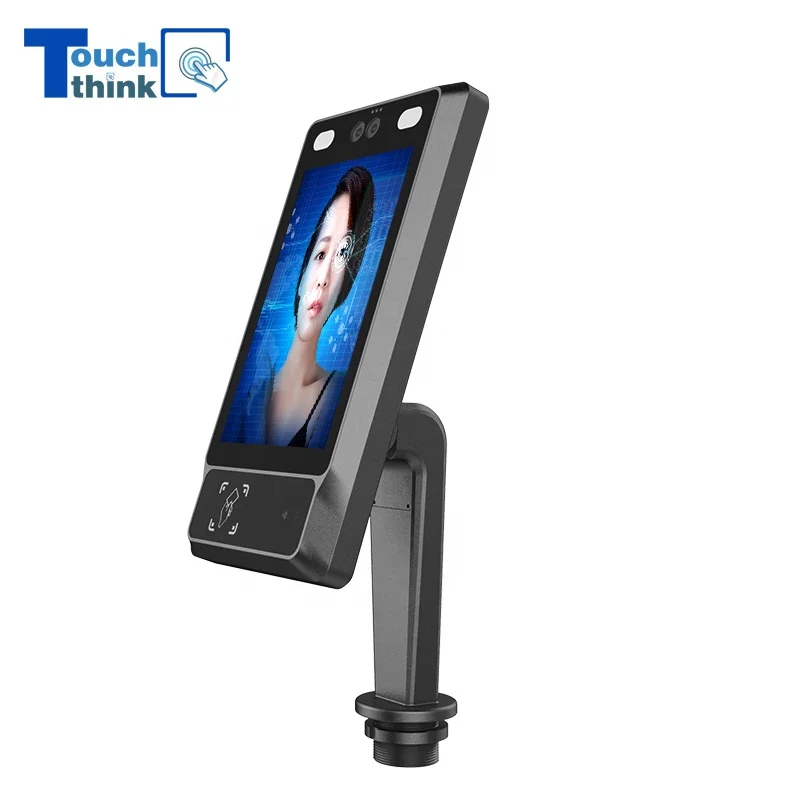 Sistema operativo Android 5.1 touch screen capacitivo da 8" 1024*768 Dispositivo di riconoscimento facciale biometrico per controllo accessi tutto in uno