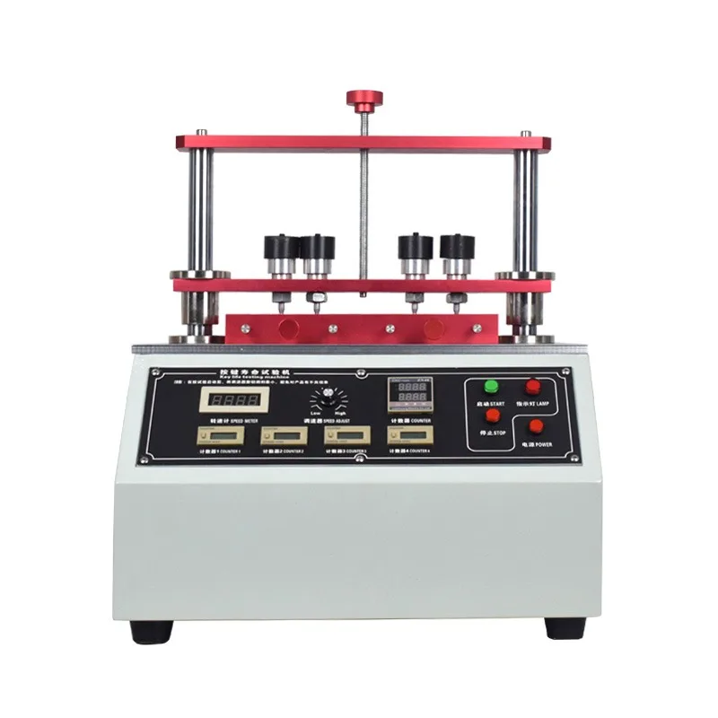 Switch key life tester, electronic mobile phone, computer keyboard, remote control, button fatigue life tester