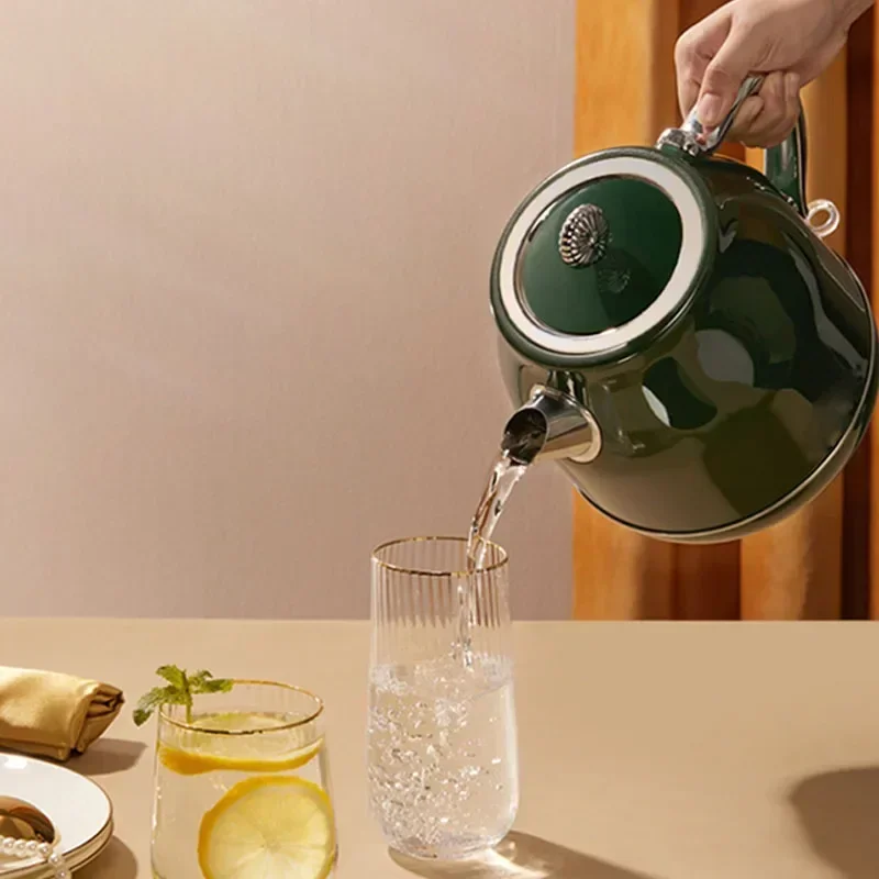 

220v Home 1.5L Electric Kettle Household Dormitory Kettle Automatic One Thermostat Electric Kettle Small Stainless Steel Insulat