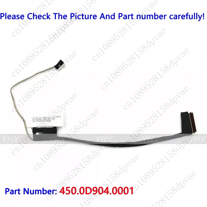 

GYX New LS720 LCD UHD Cable For Lenovo Ideapad 720S Touch-15IKB 81CR 450.0D904.0001.