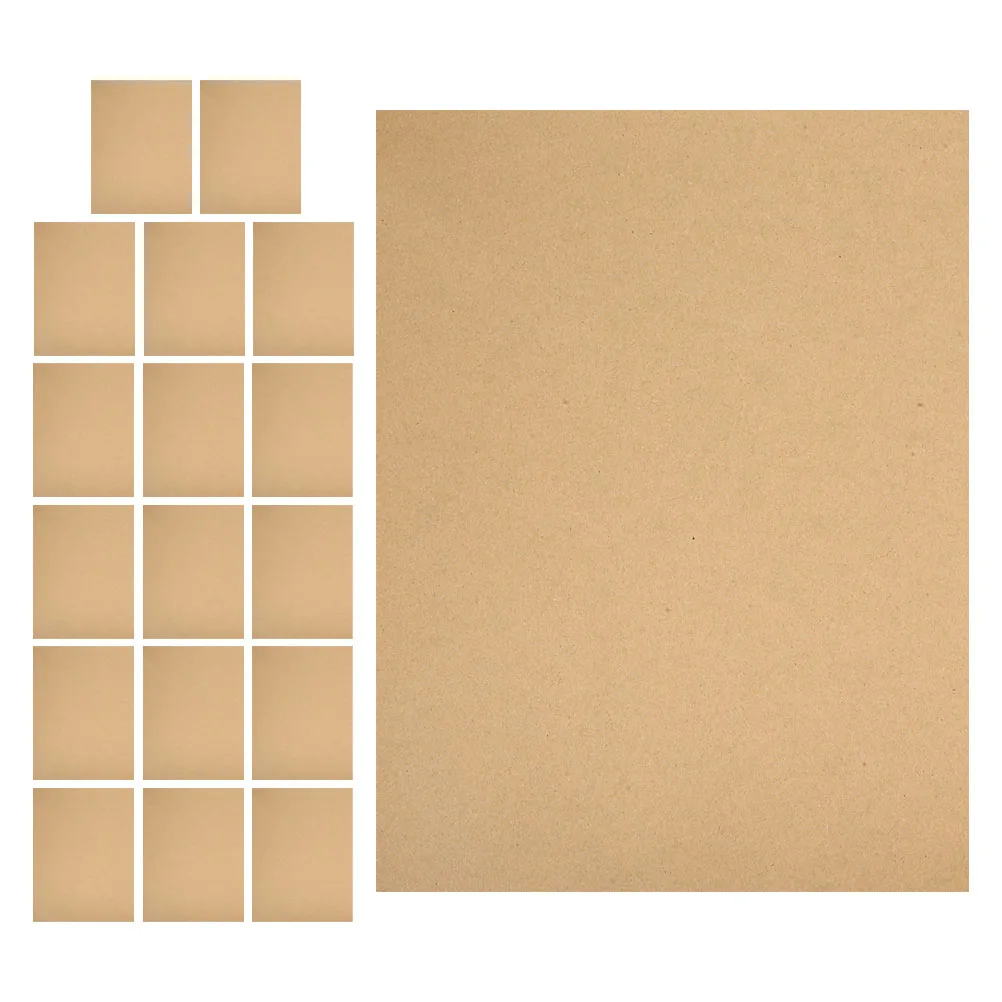 

18 Pcs Braille Cardboard Blank Practice Paper Blind People Items Handwriting for Supplies