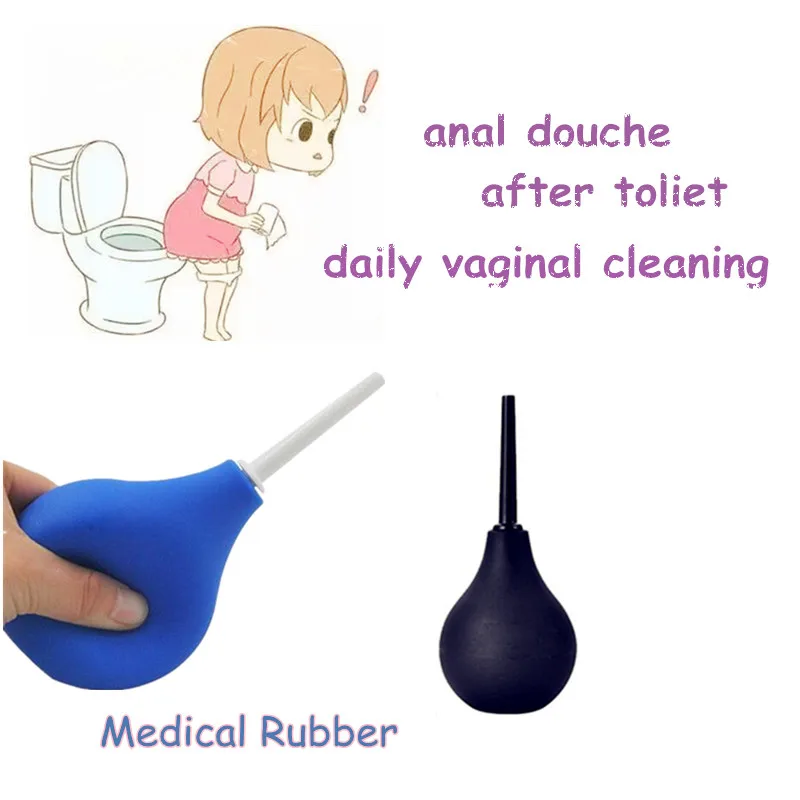 

Anal Douche Enema Cleaning Container Poire Lavement Anale Chuveiro Vagina Cleaner Bulb Syringe Anus Enemas Anales Clean Sex Toys