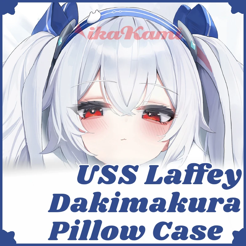 USS Laffey Dakimakura Azur Lane Game Pillowcase Full Body Hugging Pillow Case Cushion Cover Home Bedding Decor Otaku Gift HMA