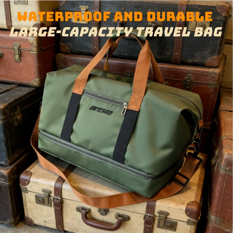 Sports Handbag, Fitness Bag, Expandable Travel Bag with Large Capacity. Perfect for Gym, Weekend Trips, Carry-On, and Versatile image 2