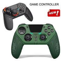Wireless Game Controller For PS4 Console Bluetooth-Compatible Dual Vibration Gaming Joystick For PS4 Slim