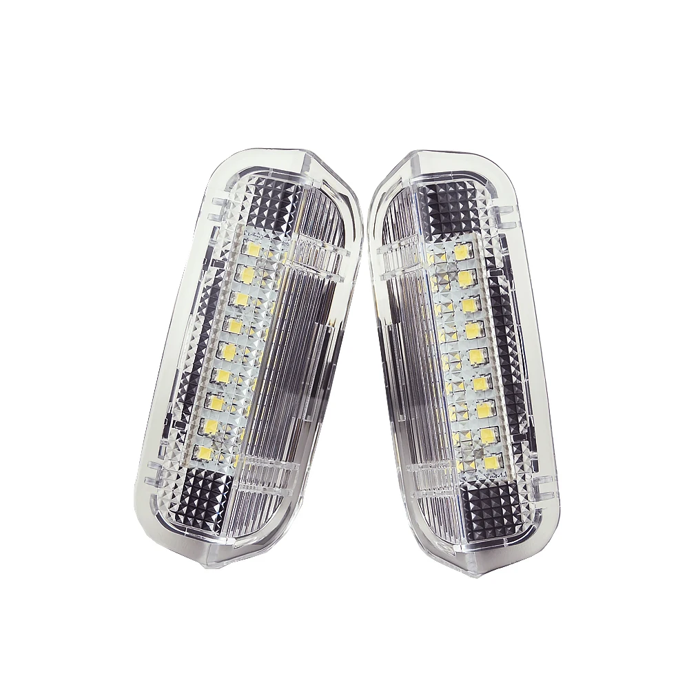 

2x For VW Golf 5 2003-2007 For Porsche Cayenne 2011-2017 Panamera 2010~ Led Rear Door Courtesy Lights Under Warning Lamps