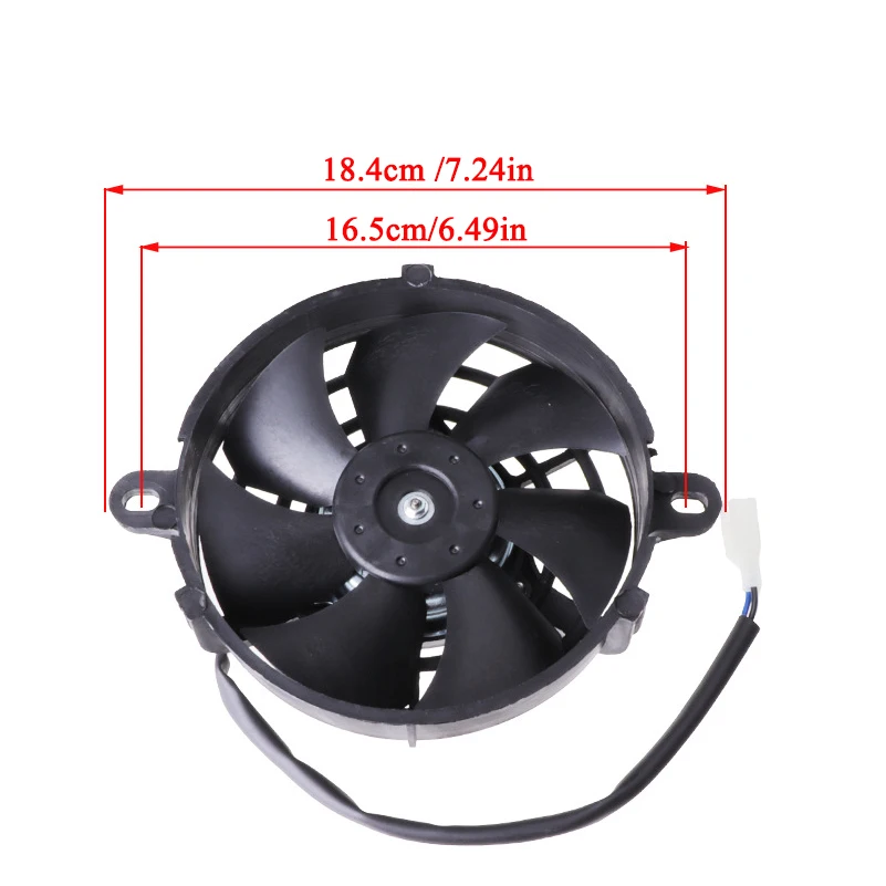 

6-дюймовый высокопроизводительный вентилятор охлаждения радиатора 12В, тонкий, термоэлектрический, для квадроциклов, мотоциклов, багги 150-200 куб. см.