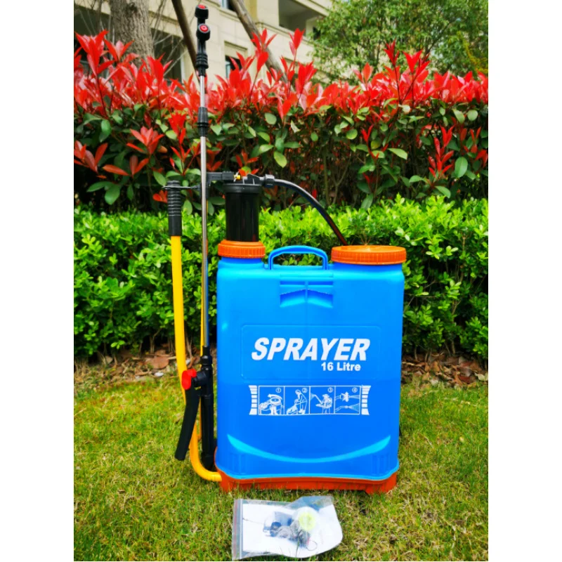 

Home use 16L manual sprayer for farming, manual pressure irrigation for gardens and landscaping.