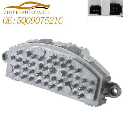 5Q 0907521 VW 골프 GTI 용 Audi A3 R3 S3 TT 용 C AC 히터 팬 송풍기 모터 저항기 자동차
