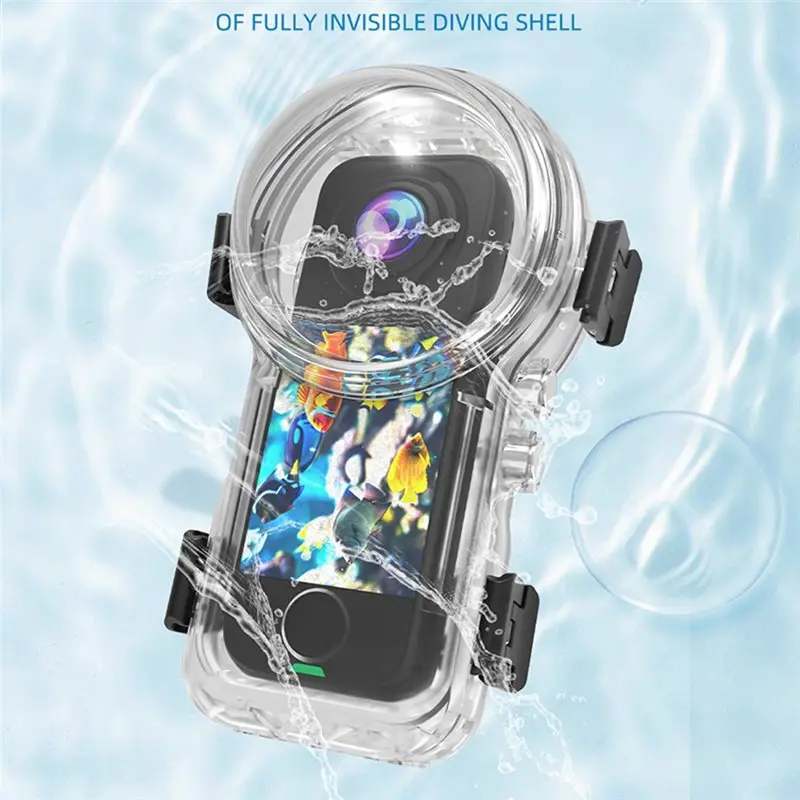 【FAST-SALE】For X4air Waterproof Housing Air Bubble Case For Underwater Protection Diving Shell Accessory