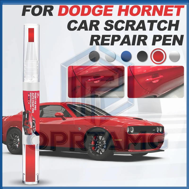 Car Tool Accessories For Dodge Hornet Paint Repair Pen Touch Up Scratch Remover DIY Auto Accessories Black White Silver Green