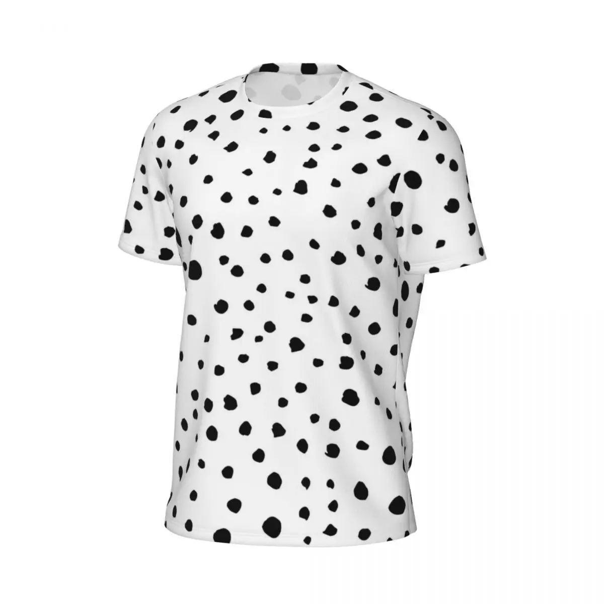 Dalmatian Spots T-Shirt Dalmatian Spots Fashion Sportswear T Shirts Short Sleeve Quick-dry Tshirt Summer Vintage Oversized Tees