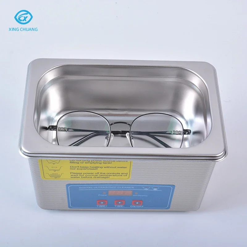 Professional Ultrasonic Cleaner  Sonic Cleaner Machine with Digital Timer and Heater for Cleaning  Glasses Watches and Jewelry