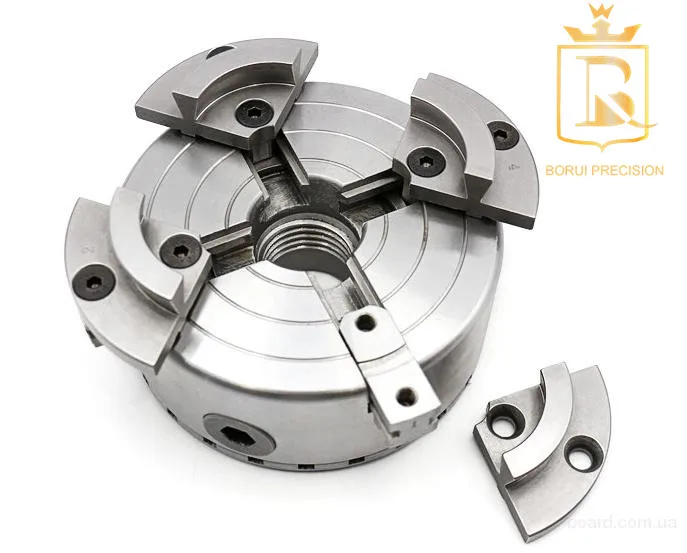 

4 Jaw Cast Iron Wood Lathe Chuck KP96E/KP96 5.5 in 1 8TPI Self-Centering Turning Tool with Powerful Clamping Force
