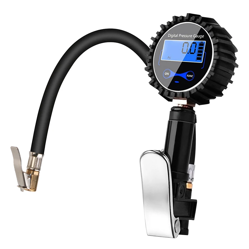 Digital Display Reifen Manometer Auto Zubehör Hochpräzise Überwachung Inflation Gun Universal Auto Reifen Manometro