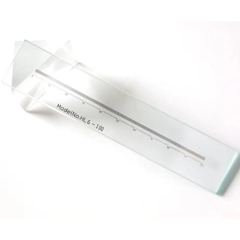Custom Optical High Precision Glass Scale Ruler 0-1000MM Graduation 0.01MM Multi-Specification Measuring Tool
