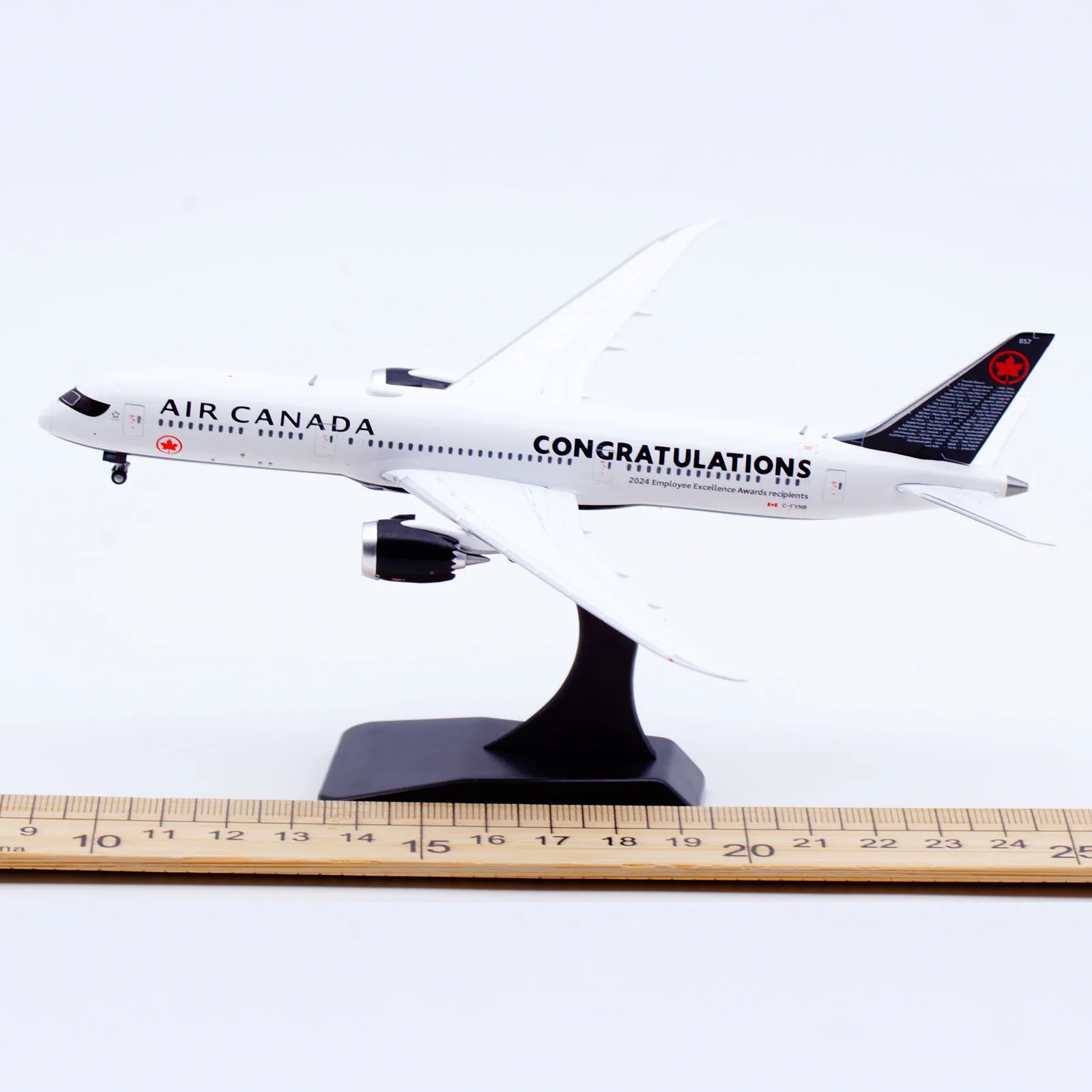 XX40239 سبيكة تحصيل طائرة هدية JC أجنحة 1:400 الهواء كندا "StarAlliance" بوينغ B787-9 دييكاست طائرة طائرة نموذج C-FVNB #2