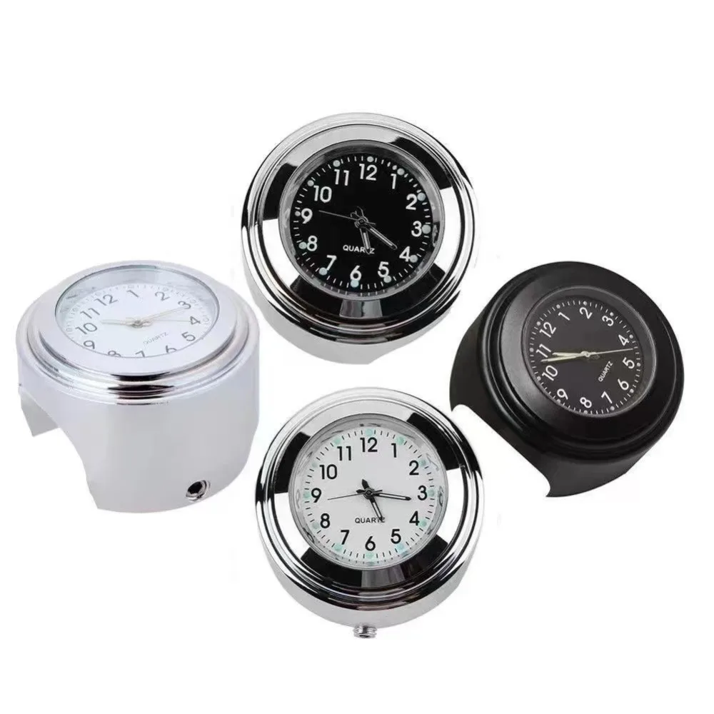 Motorcycle Accessories Waterproof Motorcycle Bike Clock Shockproof Durable Quartz Watch High Quality Dustproof Handlebar Clock