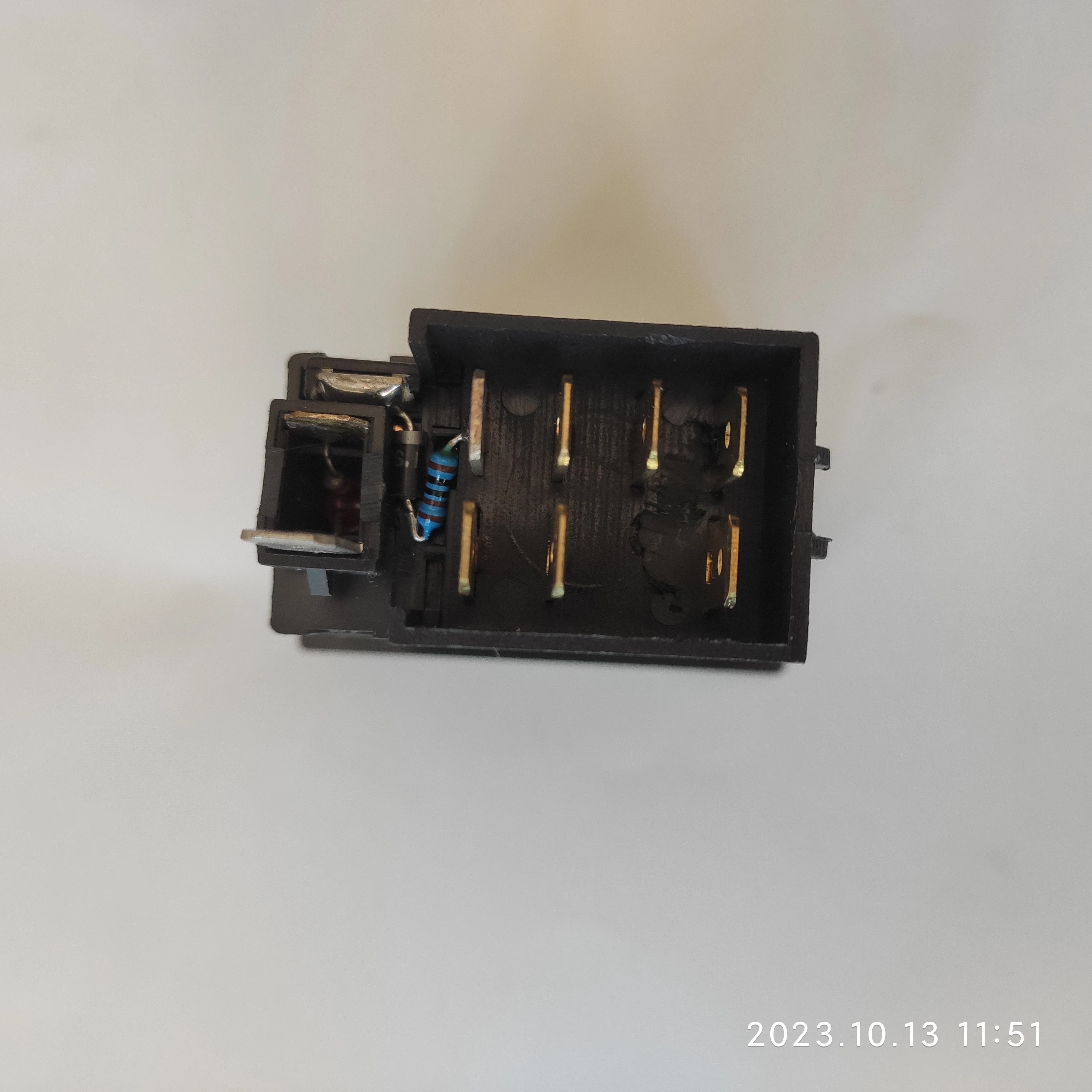 OEM 0009732614  Warning Rocker Switch for Linde Forklift Spare Parts.