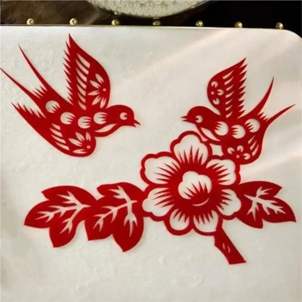 Tocado de estilo chino Urraca Retro, horquilla de flores, tocado de novia para boda, Cheongsam, bata de mañana, tocado de Año Nuevo Hanfu