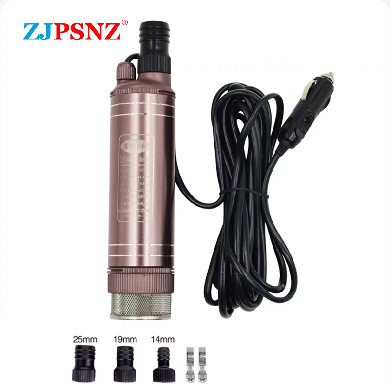 12V/24V 150W Portable DC Submersible Pump 45L/Min For Electric Diesel Water Sewage Suction Transfer Electric Transfer Pump view 4