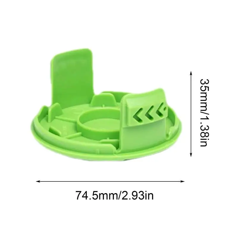 String Trimmer Spool Replacement Nylon Round Spool Cap Wacker String Mowing Rope Reel Long-Lasting Mowing String Trimmer