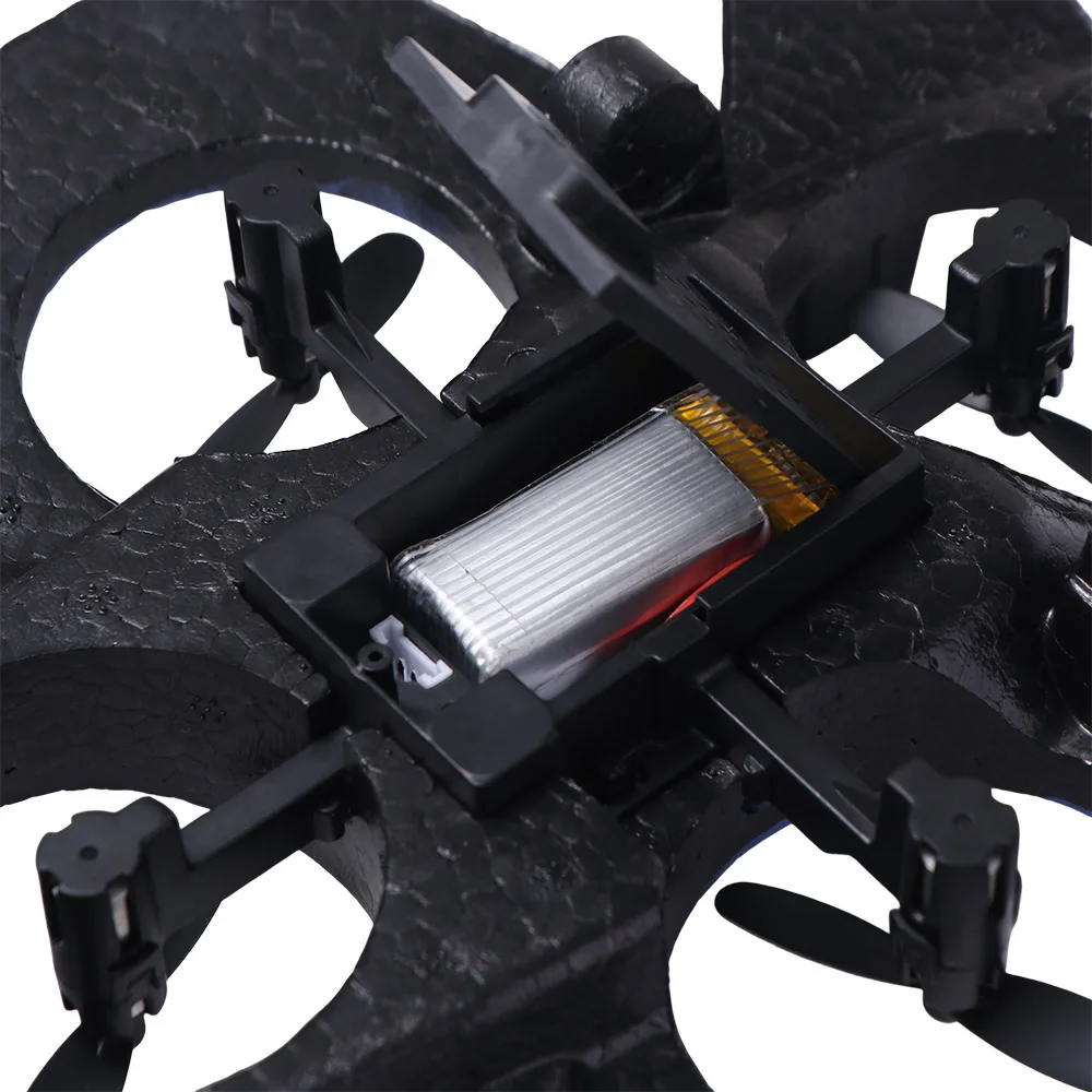 EPP Foam Remote Control Foam Fighter Gravity Sensing Rechargeable Four Motor Helicopter Durable with Light RC Hobby Jet Plane