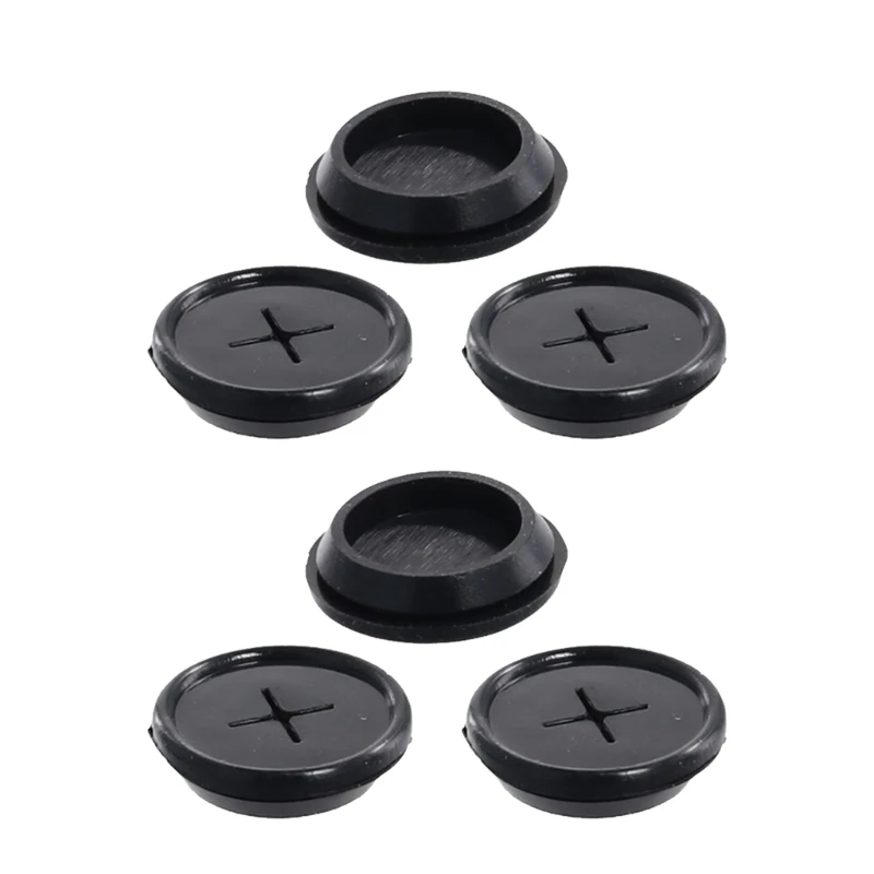 3/6pcs Rubber Probe Grommet Silicone Gaskets for BBQ Grill Easy to Use Dropshipping