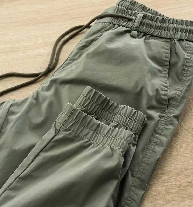 Men's Outdoor Leisure Work Pants Wear Resistant Dirt Long Trousers for Construction Work Comfortable Loose Fit Summer Thin