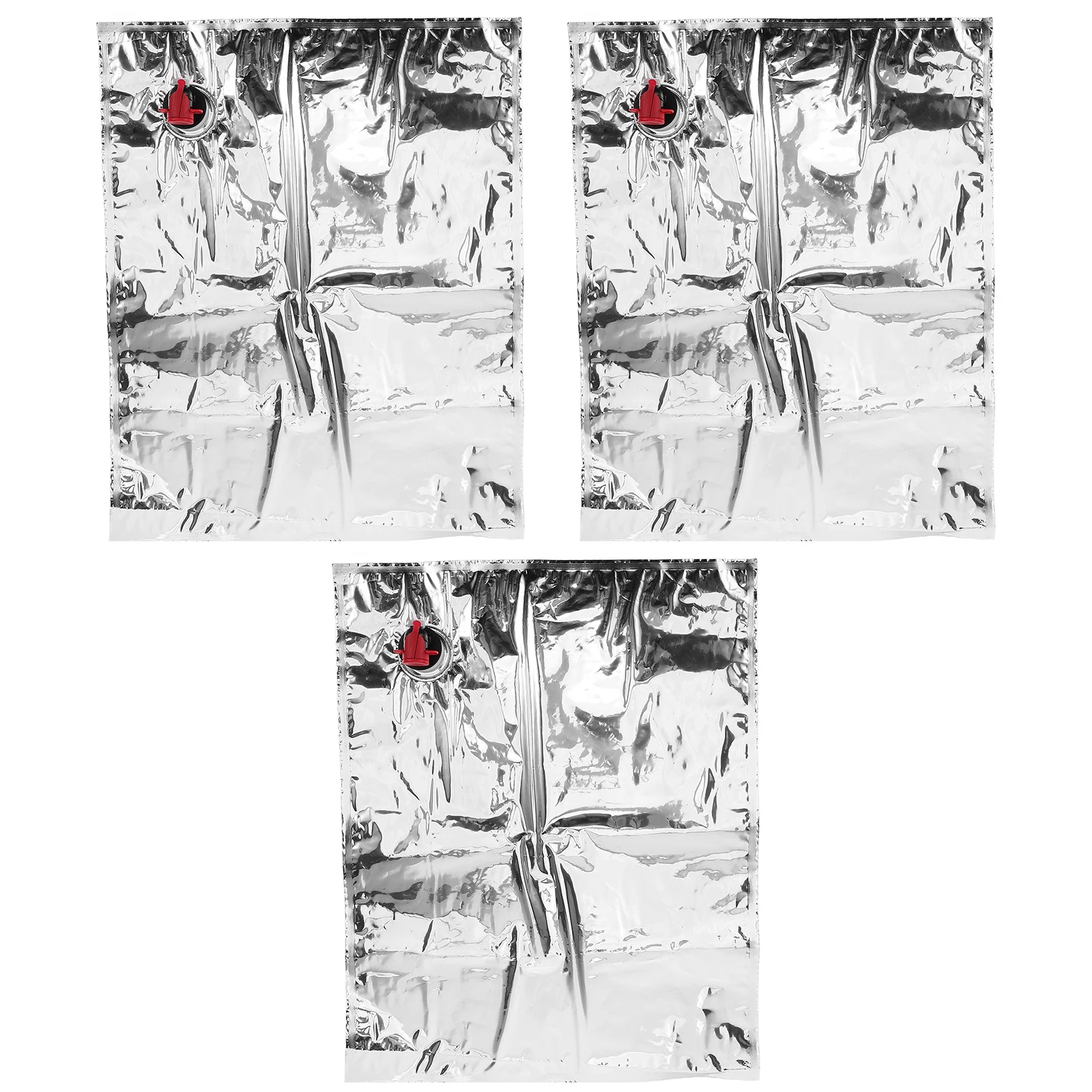 

3Pcs Wine Bladder Refillable Portable Beverage Pouch Leakproof Drinking Bag Convenient Travel Wine Dispenser Drinks Pouch