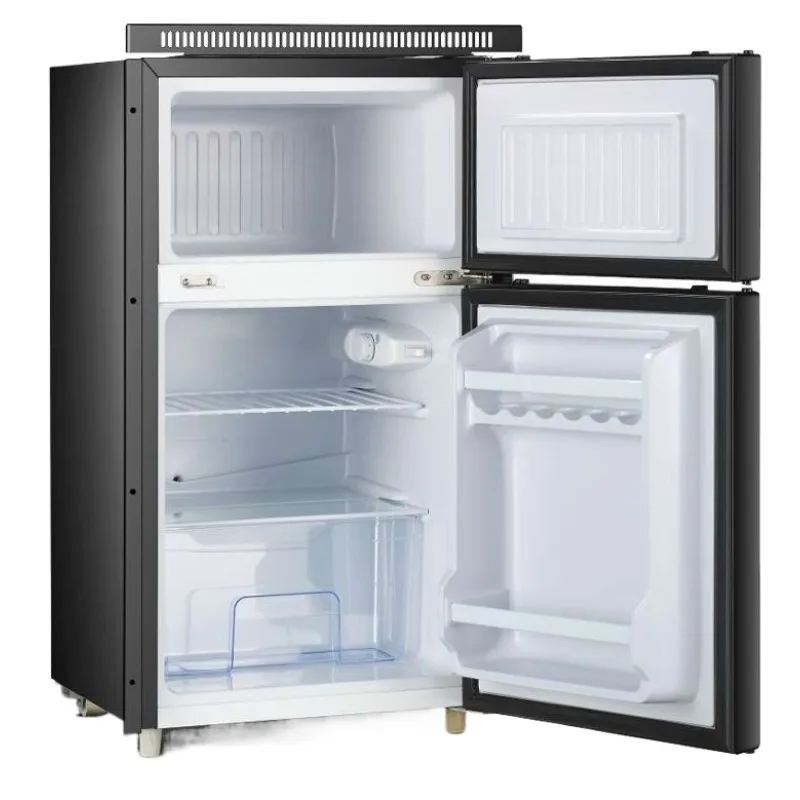 Refrigerador DC para RV 12V/24V, Armazenamento de Energia Solar para Veículos, Freezer Vertical