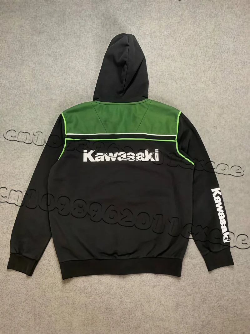 

Kawasaki Autumn and Winter Zipper Cardigan Sweatshirt Men's Sports Breathable and Wear-resistant Multi Size Optional Jacket