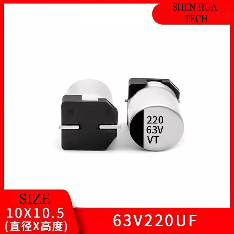 2 szt. Kondensator elektrolityczny SMD 50V 10UF 22UF 47UF 100UF 220UF 470UF 680UF 1000UF